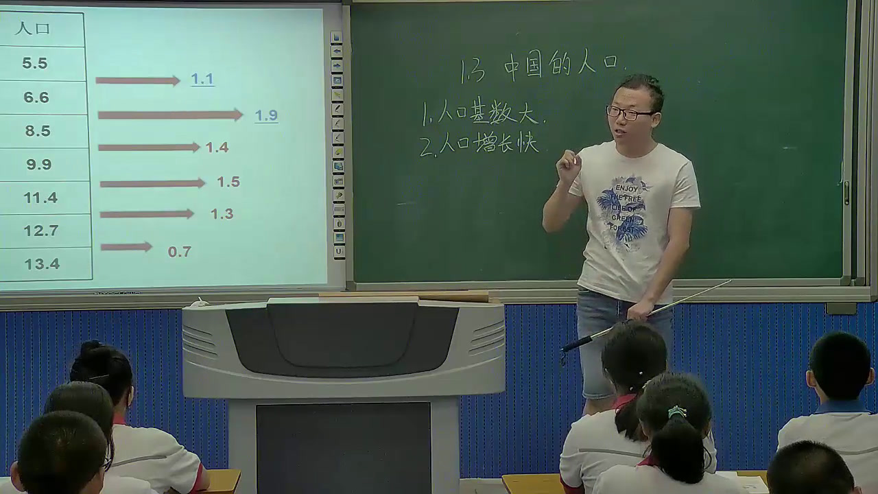 湘教版地理八上《第三节中国的人口》福建老师-县级优课