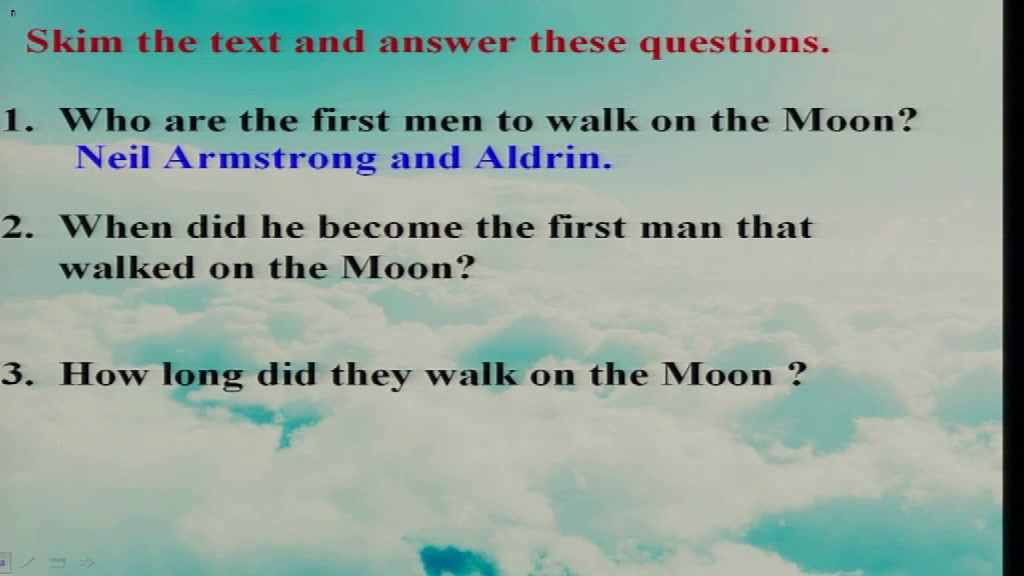 牛津译林版英语九下《Reading 1：The first man to walk on the Moon》江苏郭老师-县级优课