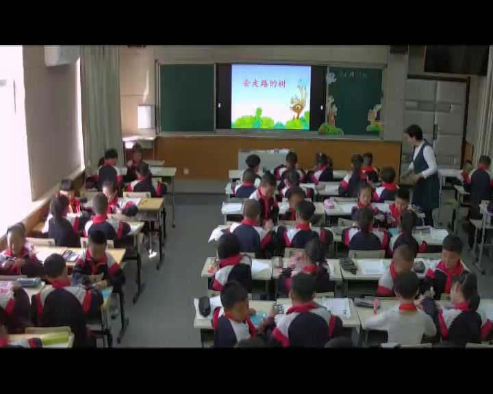 3.苏教2011版小学语文二下《25会走路的树》全国一等奖