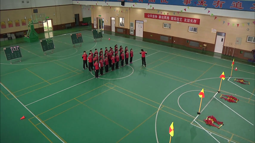 人教2011版体育与健康三至四年级《5.马步击掌》北京市老师-省一等奖