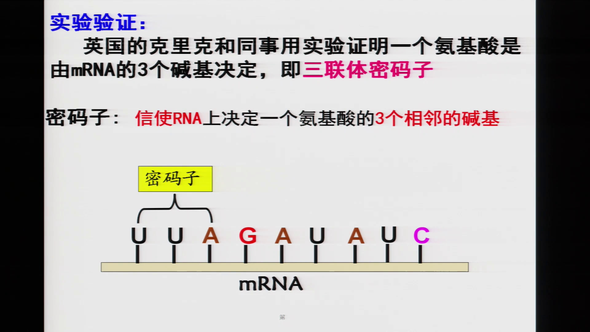 人教版生物必修2《第1节　基因指导蛋白质的合成》吉林仇老师-省一等奖