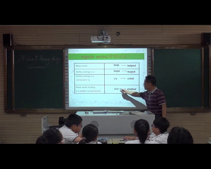 牛津译林版英语七下《Grammar：Simple pasttense(I)》江苏洪老师-市一等奖