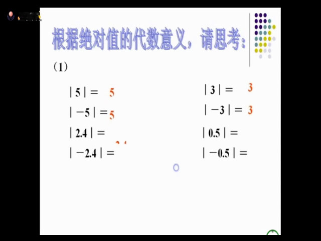 苏科版数学七上《2.4绝对值与相反数》江苏孙老师-省一等奖